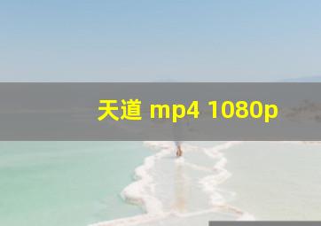 天道 mp4 1080p